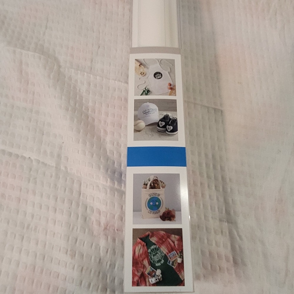 Make Market Matte White Heat Transfer Vinyl HTV 12 x 24 Inch Roll for DIY Crafts